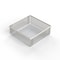 Anysizebasket Light Duty Basket: 6Lx6Wx2H, 304 SS, No Handles, Mesh: 2 x .063 FLB-060060020-N02S - alternate 1